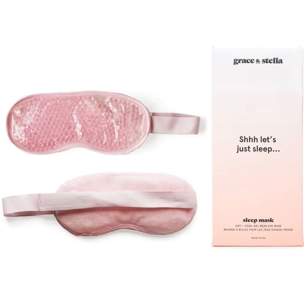 Shhh let’s just sleep…Sleep Mask by grace & Stella (New/box)